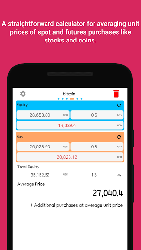 Avg Price Calculator-물타기 계산기 Screen 3