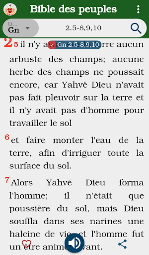 Android application Ma Foi screenshort