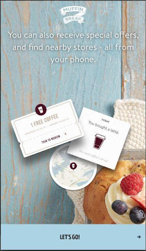 Android application Muffin Break Rewards Australia screenshort