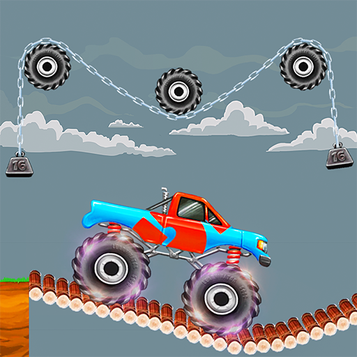 Rope Bridge Racer Car Game  Icon