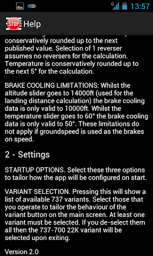 737MAX Stopping Data Screen 3