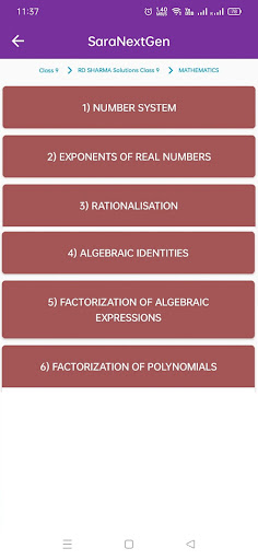 RD Sharma class 9 solutions Screen 3