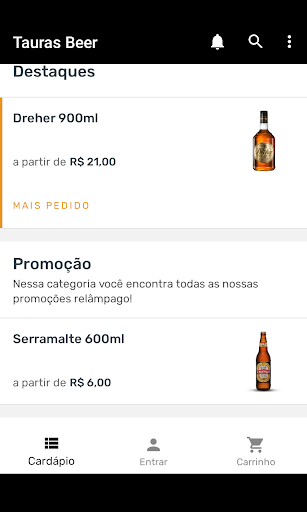 Tauras Beer Screen 2