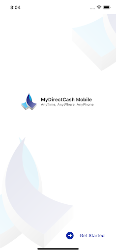 Android application MyDirectCash Mobile screenshort