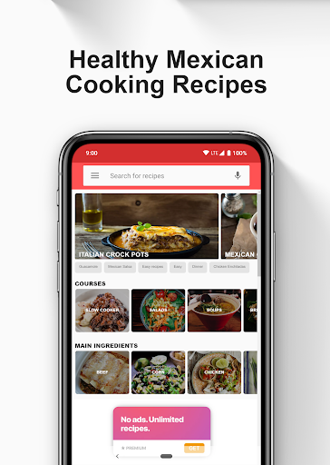 Screenshot of Mexican Food Recipes & Meals