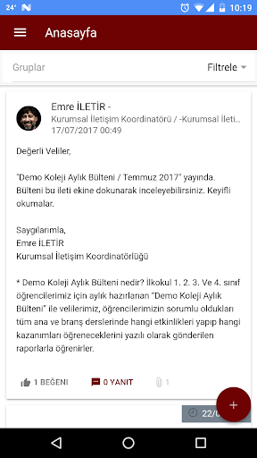 Altın Eğitim Okulları Screen 2