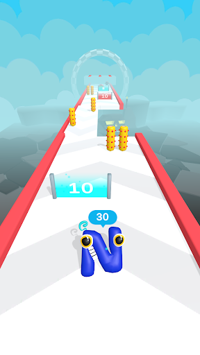 Merge alphabet run - Maze room screenshot 5