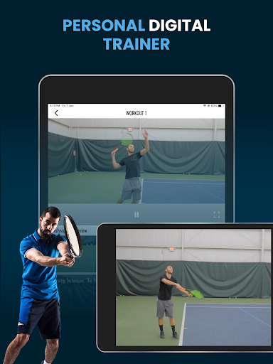 Screenshot of Tennis Training