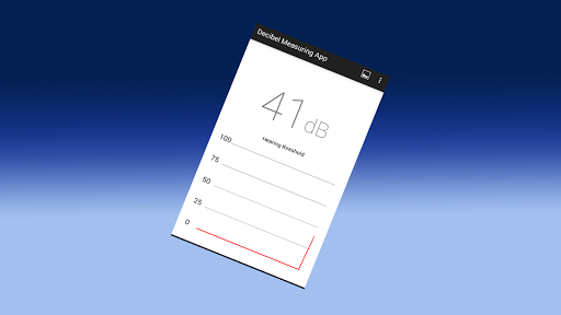 Android application Decibel Measuring App screenshort
