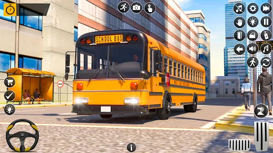 รถโรงเรียนจำลอง: รถบัสในเมือง