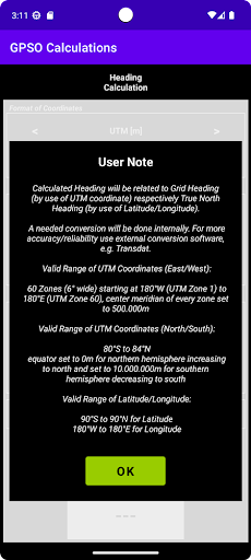 GPSO Calculations Screen 2