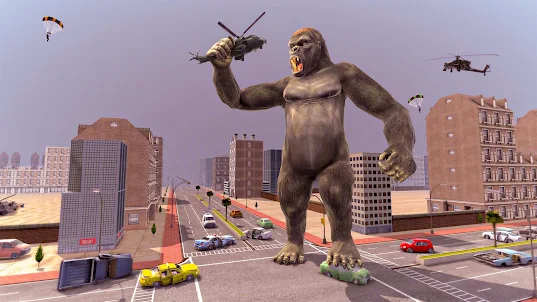 Angry Gorilla City Smasher 3D