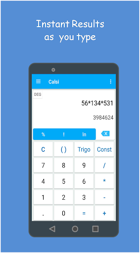 Android application Calsi- 🇮🇳 Calculator making screenshort