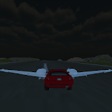 Flying Car 3D: Night Mountain icon