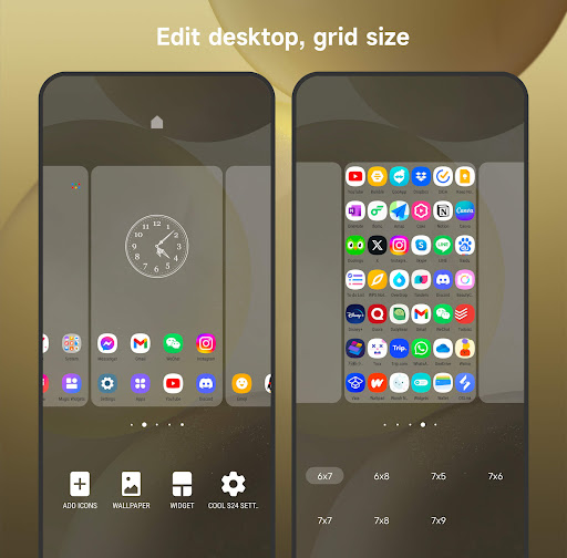 Cool S24 Launcher Galaxy OneUI - Personalization - apps
