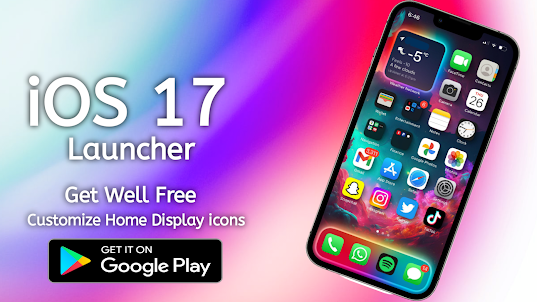 iOS 17 Launcher and Theme