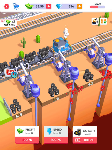 Oil Mining 3D - Petrol Factory - Simulation - games