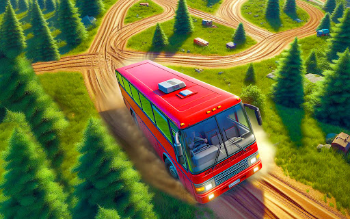 Hill Bus Simulator Bus Game Screen 2