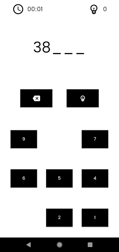 Guess The Number Screen 2