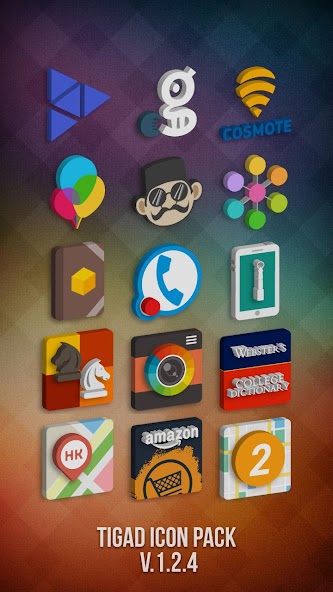 Tigad Pro Icon Pack capturas de pantalla