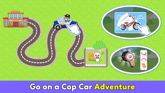 Timpy Police Games For Kids
