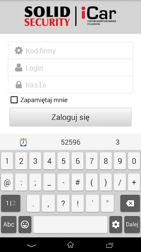 Android application iCar screenshort
