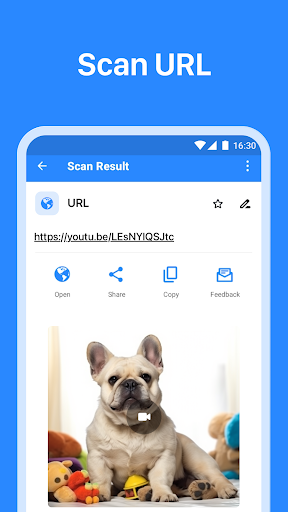 QR Code Scanner App, QR Scan Screen 3
