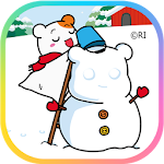 Cover Image of Download 에비츄 카카오톡 테마 - 겨울 일기 1.0.1 APK