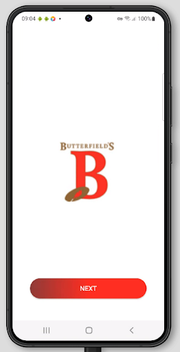 Android application Butterfields screenshort