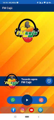 Android application FM Cajú screenshort