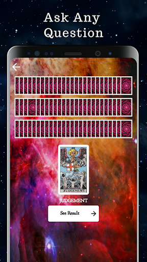 Yes or No Tarot Card Reading Screen 3