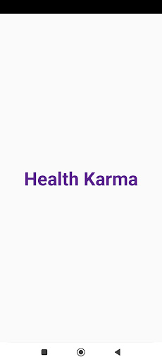 Android application HealthKarma screenshort