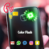 Color Flash Light Alert Calls icon