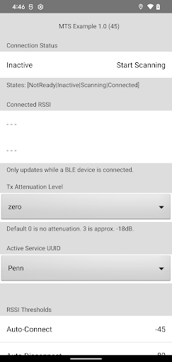 Android application Intelligent Card Reader screenshort