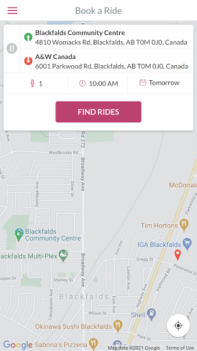 Pick-Up On-Demand Screen 3