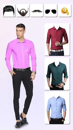 Man Formal Shirt Photo Editor Screenshot 2 - AppWisp.com