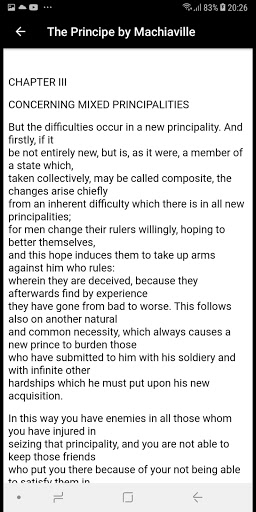 The Prince by Machiavelli