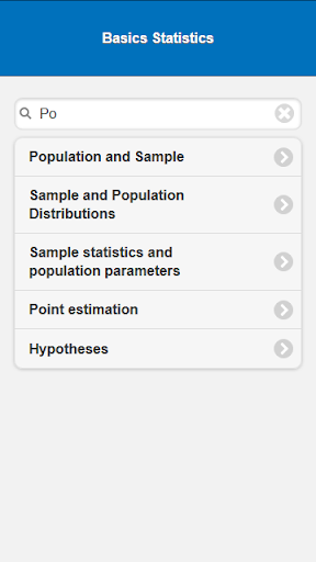 Basic Statistics Screen 2
