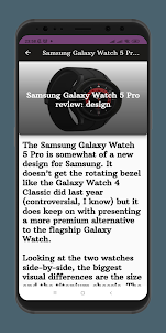 Galaxy Watch 5 Pro Hints