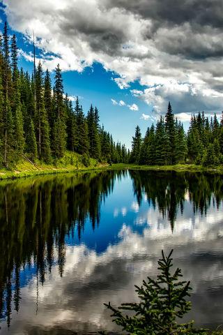 Android application Lake Wallpapers screenshort