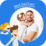 Happy Father's Day Photo Frames icon