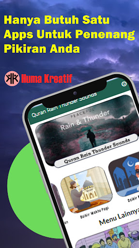 Quran Rain Thunder Sounds Screen 2