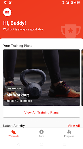 Android application FitWerk Ochtrup screenshort