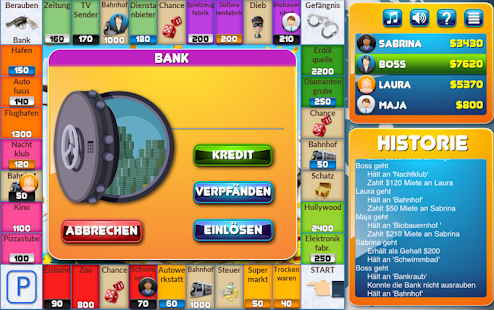 CrazyPoly - Business-Spiel Screenshot