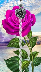 Rose lock screen. For PC installation