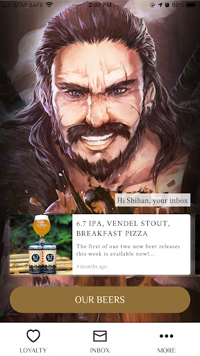 Android application Kelsen Brewing Company screenshort