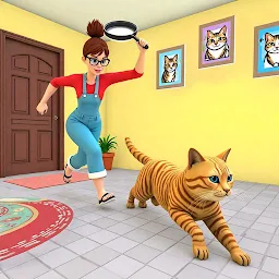 Bad Cat Simulator VS Gran Game Mod Apk
