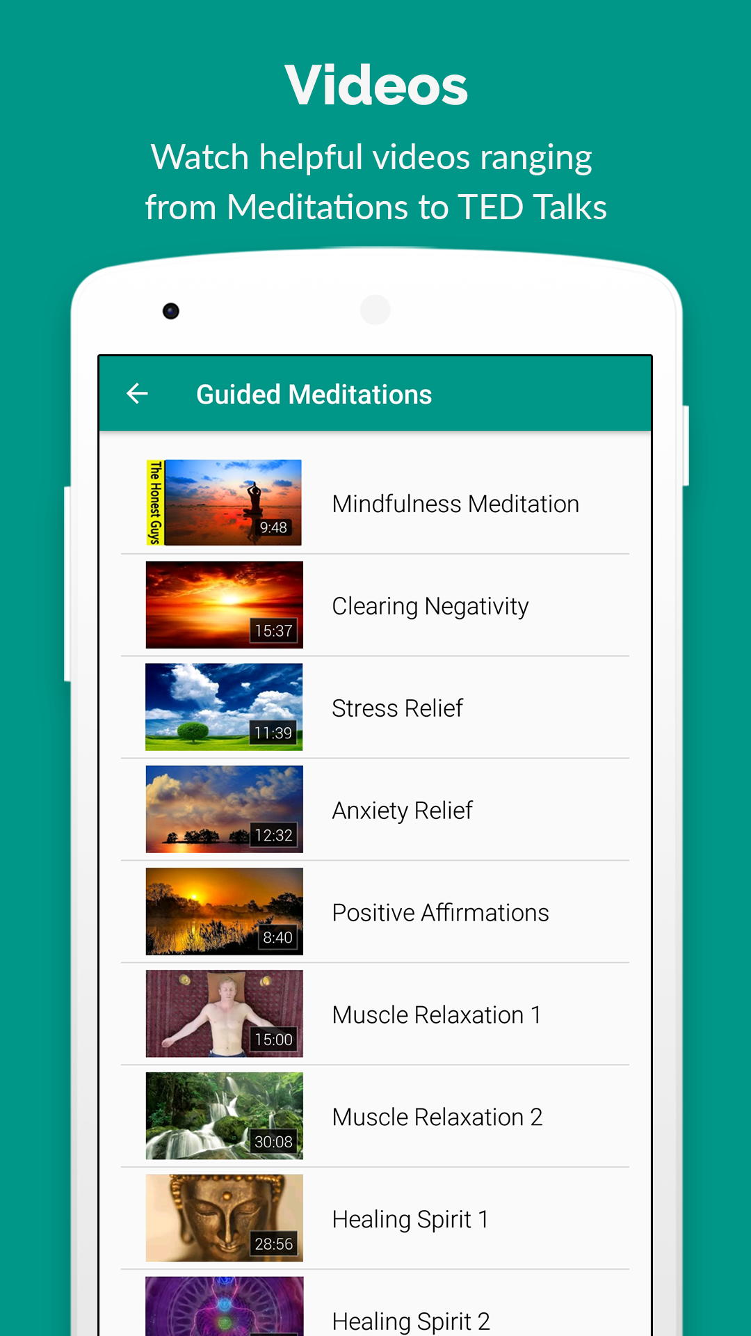Android application FearTools - Anxiety Aid screenshort