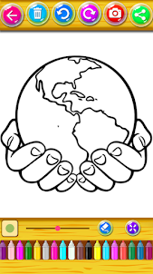 Earth day coloring pages