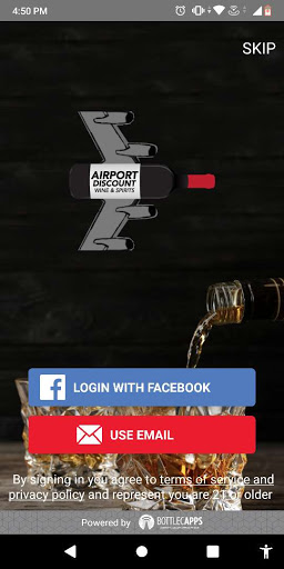 Android application Airport Discount Wine & Spirit screenshort